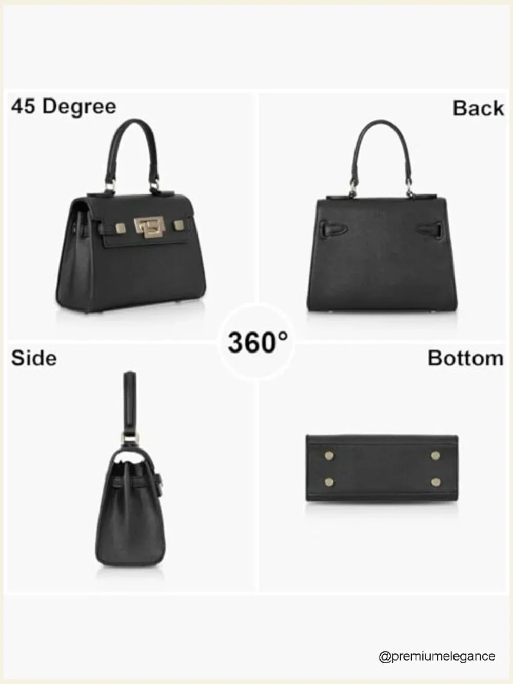 Mini Satchel Bag Top Handle Purse for Women Small Crossbody Handbag with